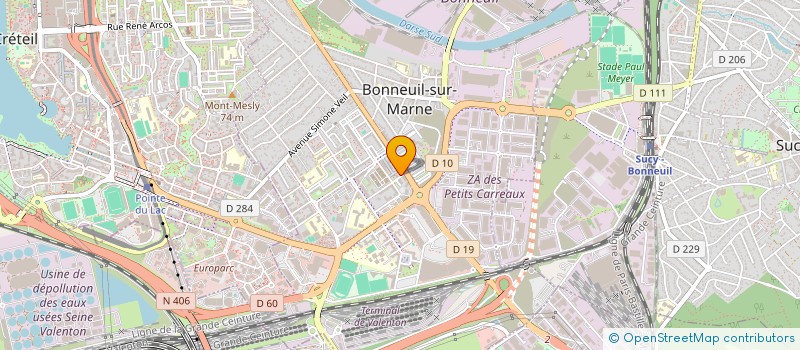 localisation de l'entreprise LUXURY TAXI  BONNEUIL-SUR-MARNE