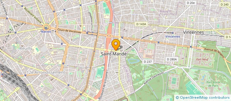 localisation de l'entreprise LUXURY TRAVEL EVENT  SAINT-MANDE