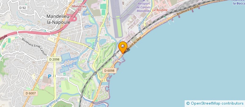 localisation de l'entreprise LUXURY VARNISH MASTER à CANNES
