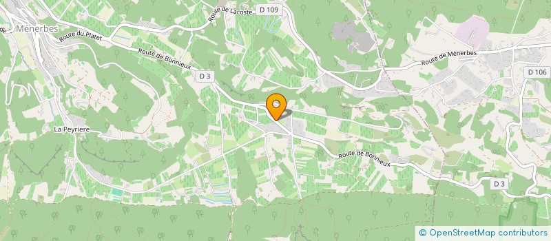 localisation de l'entreprise LUXURY XPERIENCE  MENERBES