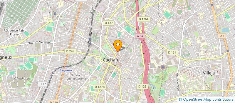 localisation de l'entreprise LUXURY Z & G à CACHAN