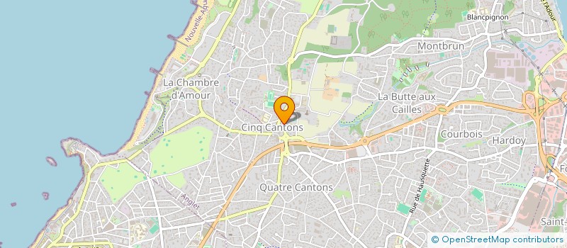 localisation de l'entreprise LUXURYCARSPORTBIARRITZ à ANGLET
