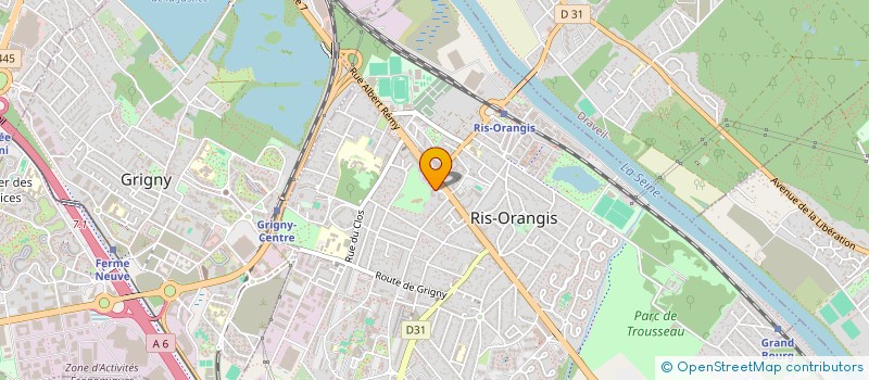 localisation de l'entreprise LUXURYNEST  RIS-ORANGIS