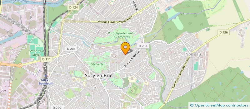 localisation de l'entreprise LUXURYXSCENT  SUCY-EN-BRIE