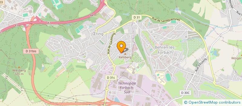 localisation de l'entreprise LUXUS CONSTRUCTION M.S.  TING