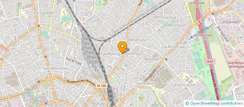 localisation de l'entreprise LUXX LED FRANCE à TOULOUSE