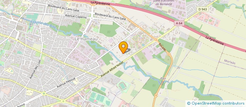 localisation de l'entreprise LUXXEN  TARBES