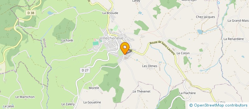 localisation de l'entreprise LUXXUS AGENCY  VILLECHENEVE