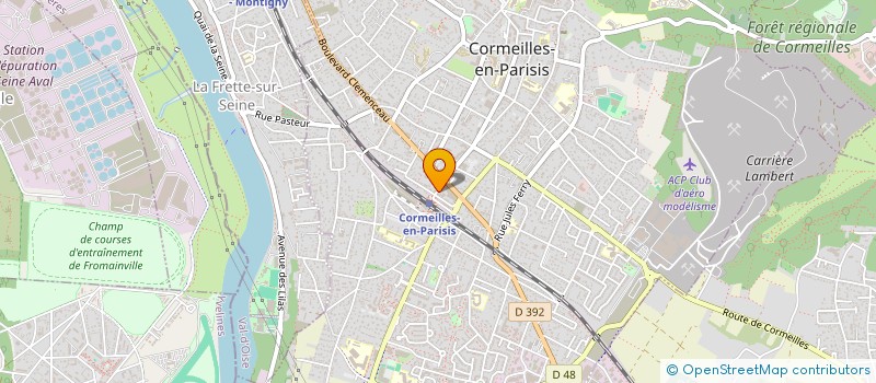 localisation de l'entreprise LUXY MOVE à CORMEILLES-EN-PARISIS