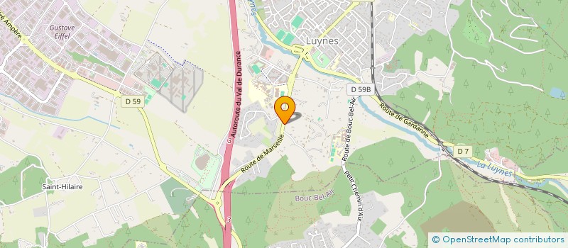 localisation de l'entreprise LUYNES ORTHO  AIX-EN-PROVENCE