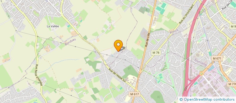 localisation de l'entreprise LUYOT  LINSELLES