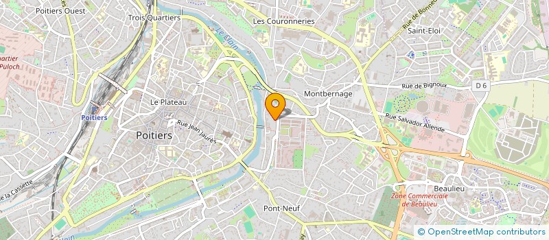 localisation de l'entreprise LUZ  POITIERS