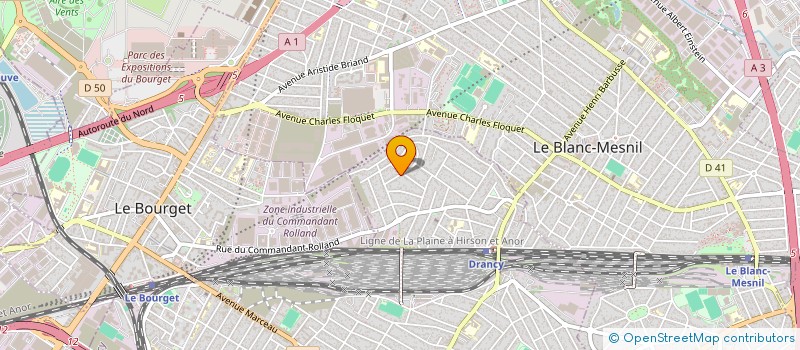 localisation de l'entreprise LUZ à DRANCY