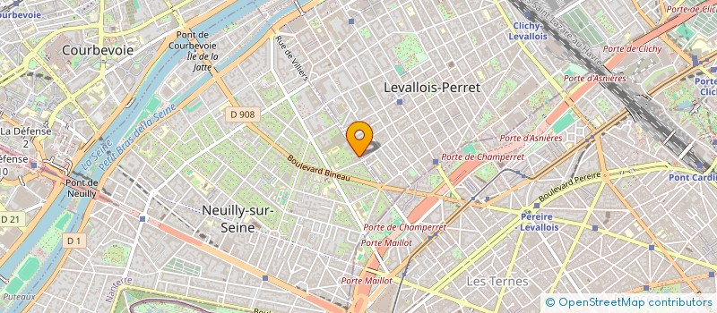 localisation de l'entreprise LUZ à NEUILLY-SUR-SEINE