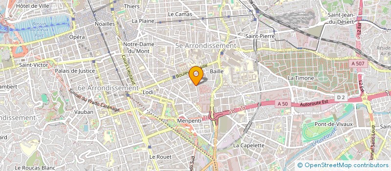 localisation de l'entreprise LUZ BAT à MARSEILLE
