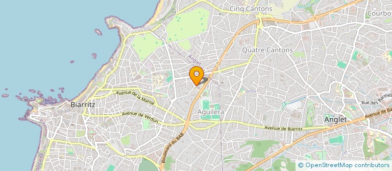 localisation de l'entreprise LUZ CLINIC COTE BASQUE à BIARRITZ