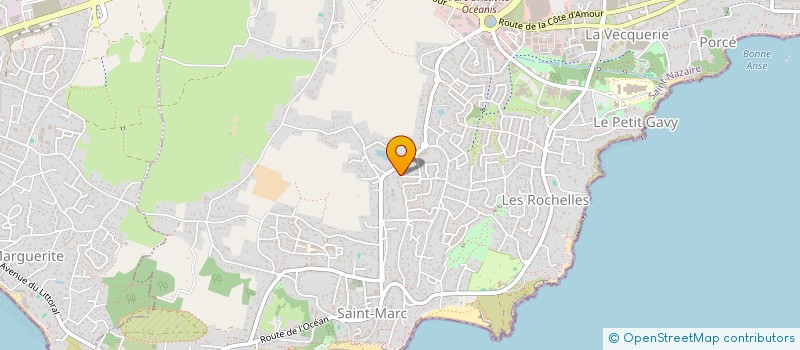 localisation de l'entreprise LUZ DE LUNE  SAINT-NAZAIRE