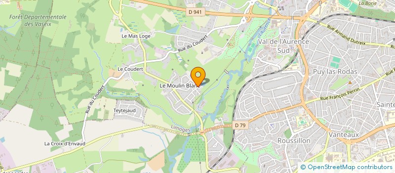 localisation de l'entreprise LUZ DEL SOL à LIMOGES