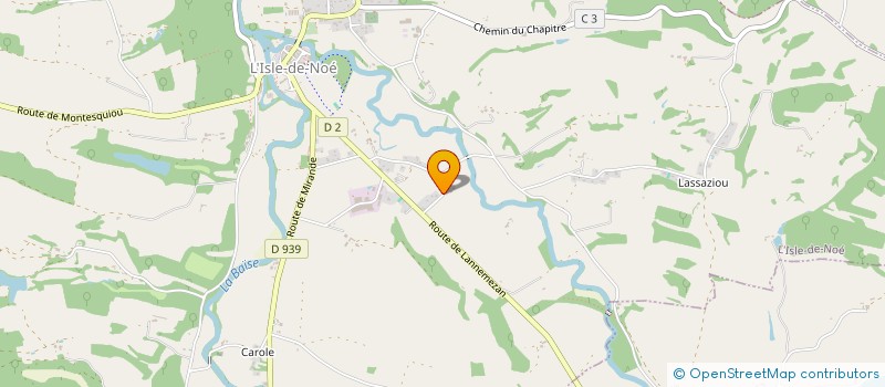 localisation de l'entreprise LUZ DEL SOL  MIRANDE