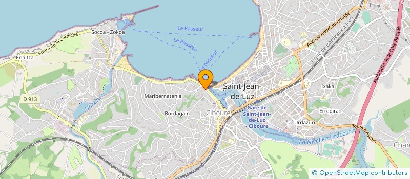 localisation de l'entreprise LUZ IMPORT à CIBOURE