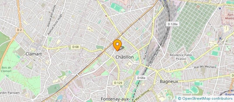 localisation de l'entreprise LUZ IN THE SKY à CHATILLON