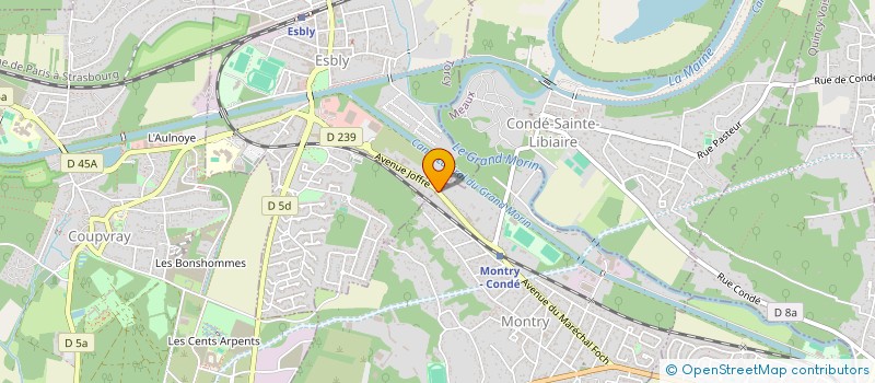 localisation de l'entreprise LUZ NEGRA FRANCE SAS à ESBLY
