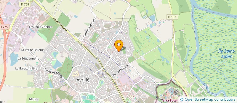 localisation de l'entreprise LUZAGNY à AVRILLE