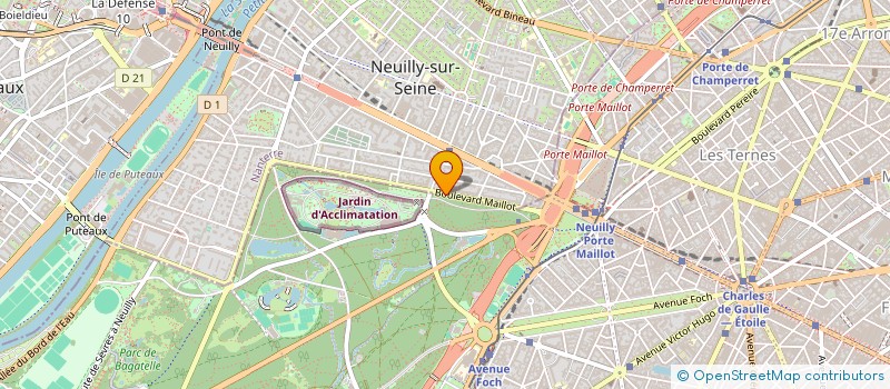 localisation de l'entreprise LUZE GEN à NEUILLY-SUR-SEINE