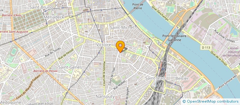 localisation de l'entreprise LUZEX MESSAGERIE à BORDEAUX