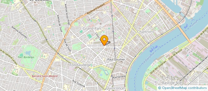 localisation de l'entreprise LUZINE STUDIO  BORDEAUX