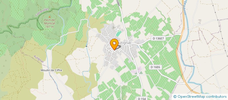 localisation de l'entreprise LUZO  AUTIGNAC