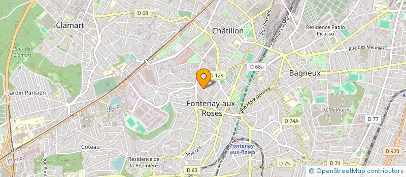 localisation de l'entreprise LUZON à FONTENAY-AUX-ROSES