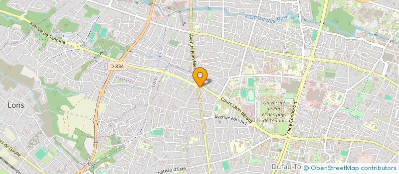 localisation de l'entreprise LUZPOLE à PAU
