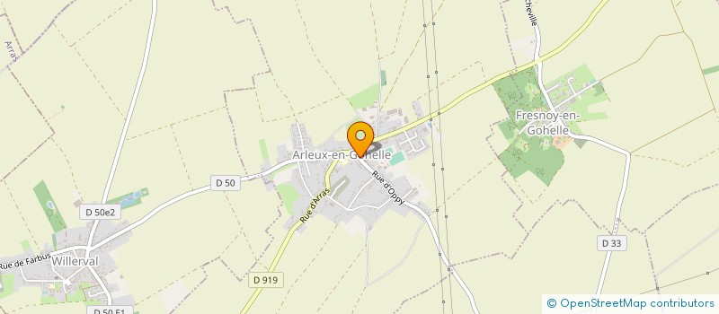 localisation de l'entreprise LV  BAILLEUL-SIR-BERTHOULT