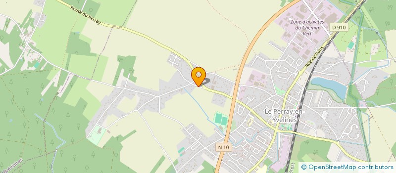 localisation de l'entreprise LV 78  LE PERRAY-EN-YVELINES