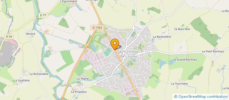 localisation de l'entreprise LV à MONTAIGU-VENDEE