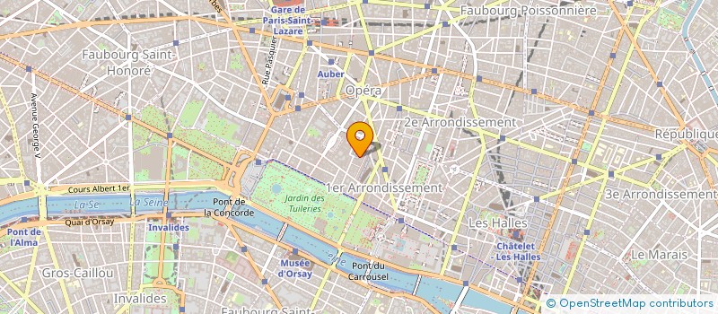 localisation de l'entreprise LV 84 à PARIS