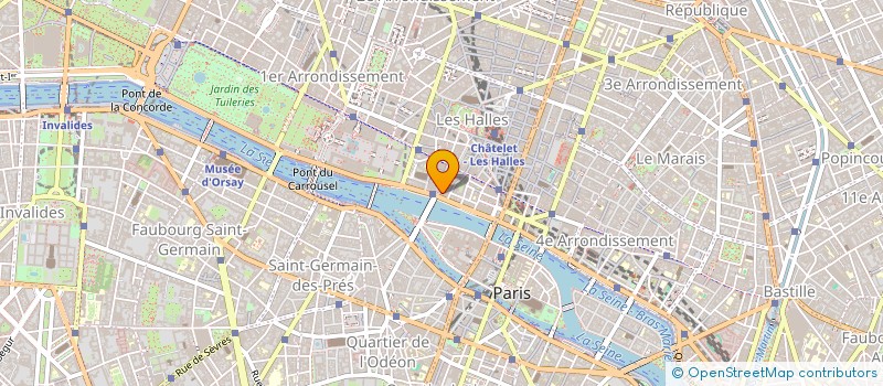 localisation de l'entreprise LV+ à PARIS