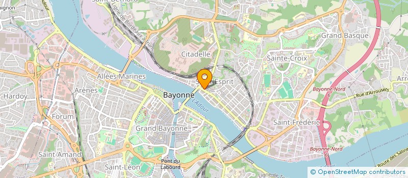 localisation de l'entreprise LV AUTOMATIQUE  BAYONNE