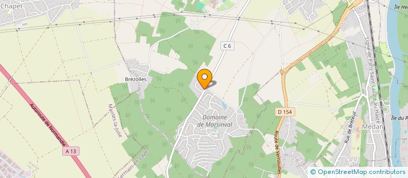 localisation de l'entreprise LV-AV à VERNOUILLET