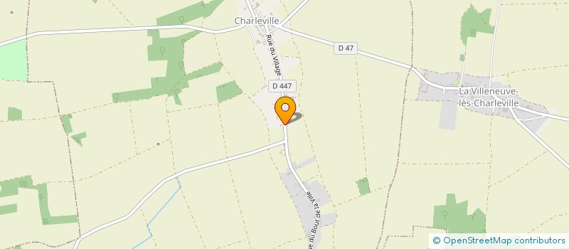 localisation de l'entreprise LV AVENIR FORET  CHARLEVILLE