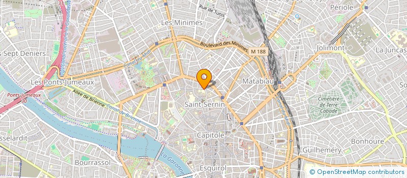 localisation de l'entreprise LV BATIMENT à TOULOUSE