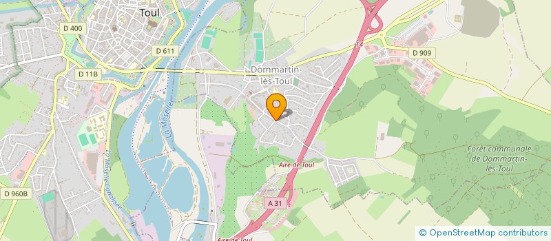 localisation de l'entreprise LV CONSEILS  DOMMARTIN-LES-TOUL