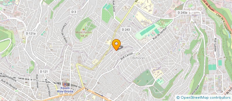 localisation de l'entreprise LV CONSEILS  ROUEN