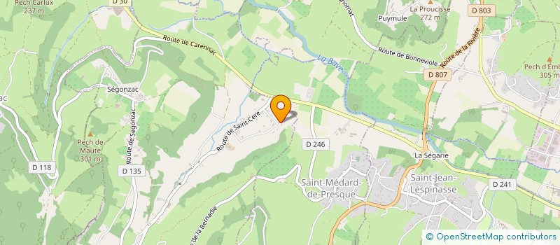 localisation de l'entreprise LV CONSTRUCTIONS  AUTOIRE