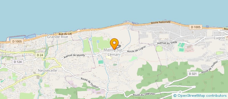 localisation de l'entreprise LV CONSULTING  SAINT-GENIS-DES-FONTAINES