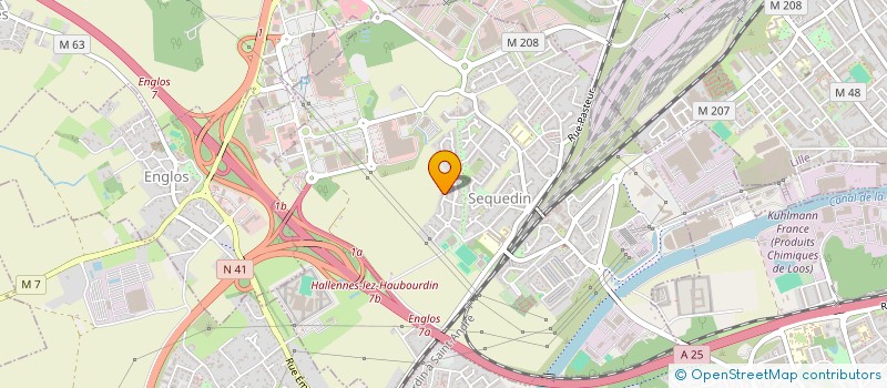 localisation de l'entreprise LV FINANCE CONSEILS à LILLE