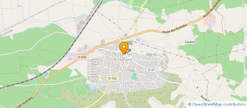 localisation de l'entreprise LV FINANCES à COLOMBIERS