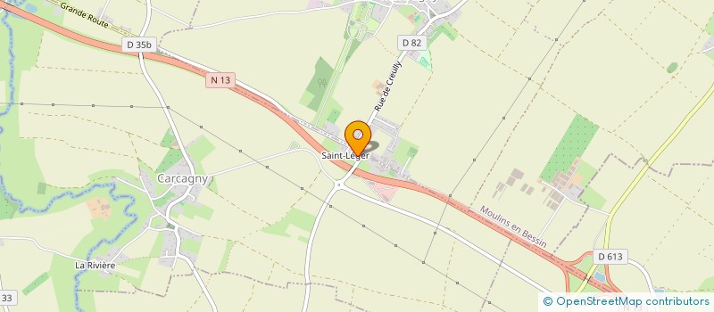 localisation de l'entreprise LV HORSES  CARCAGNY