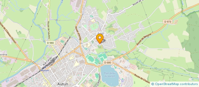 localisation de l'entreprise LV IMMOBILIER  AUTUN